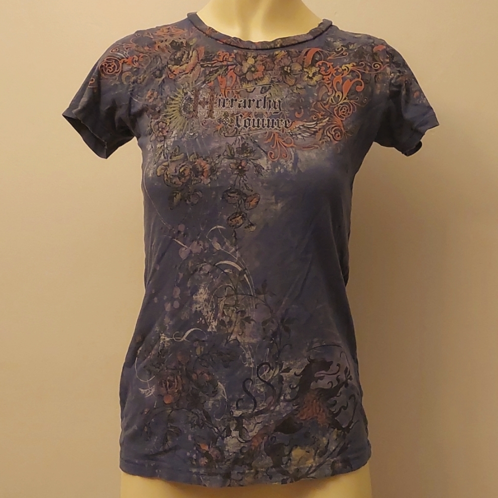 Vintage T-shirt with Tattoo-style Artwork